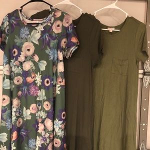 Lularoe “Carly” dress LOT